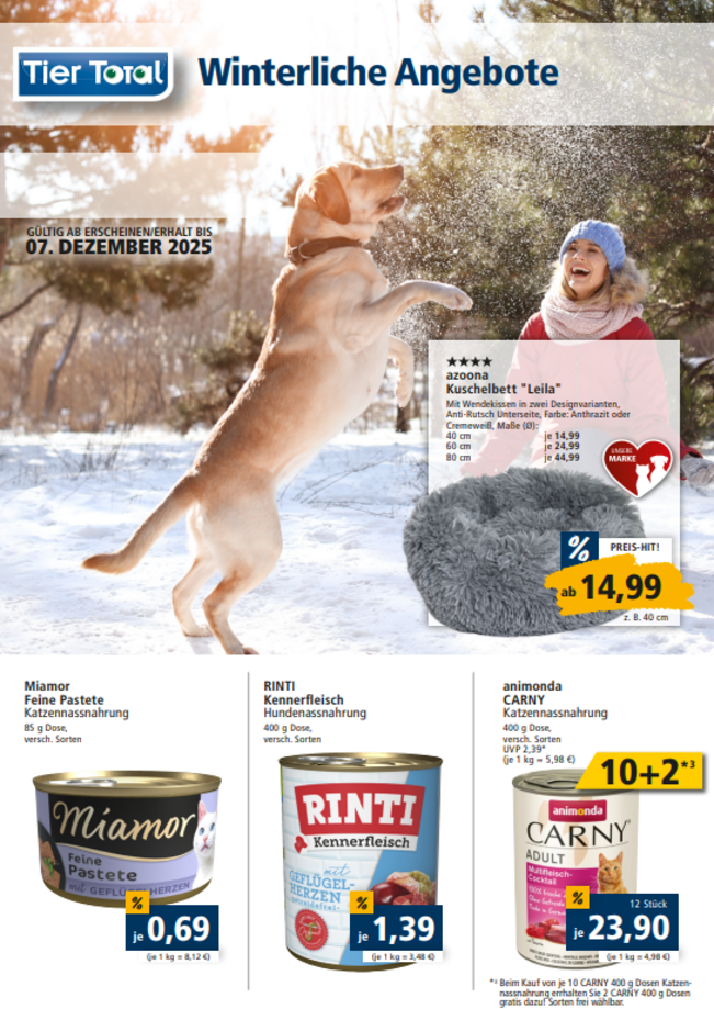 Hier unsere aktuelle Werbung entdecken! Winterliche Angebote